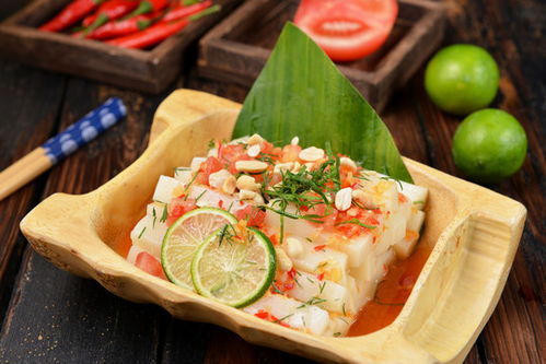 椒麻鱼片 视觉与味觉的双重诱惑——食品餐饮素材下的中国菜系图片素材